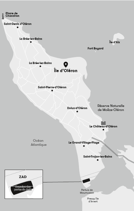 carte ile d'oléron